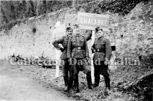 Soldats Allemands à Chalabre. Collection David Mallen.jpg